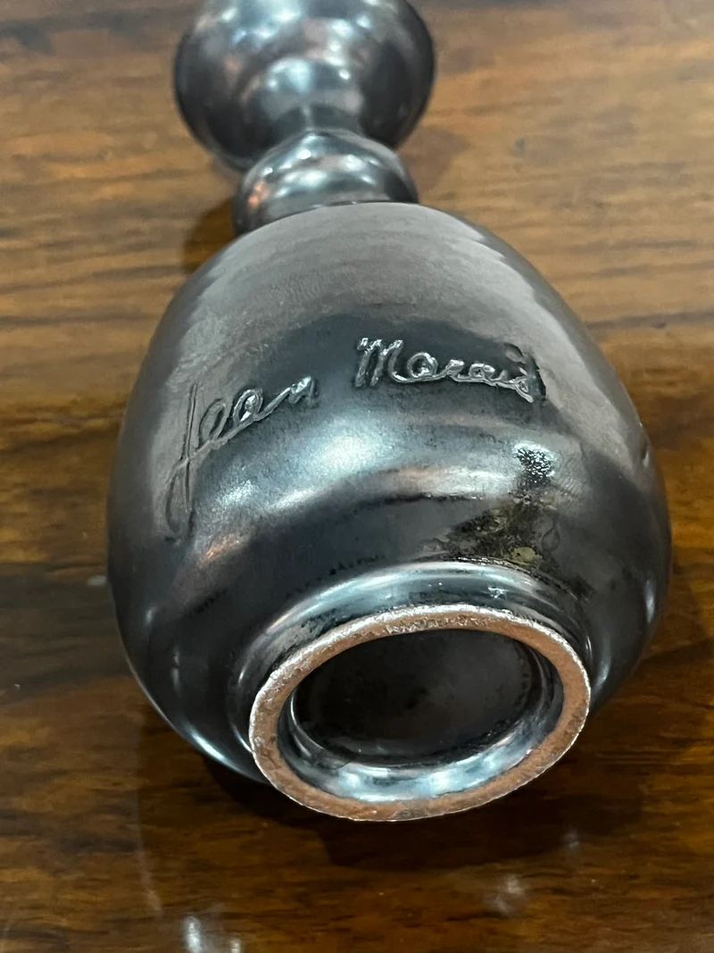 Vase soliflore signé Jean Marais