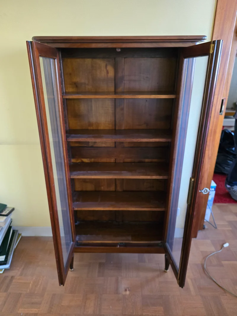Vitrine vintage deux portes