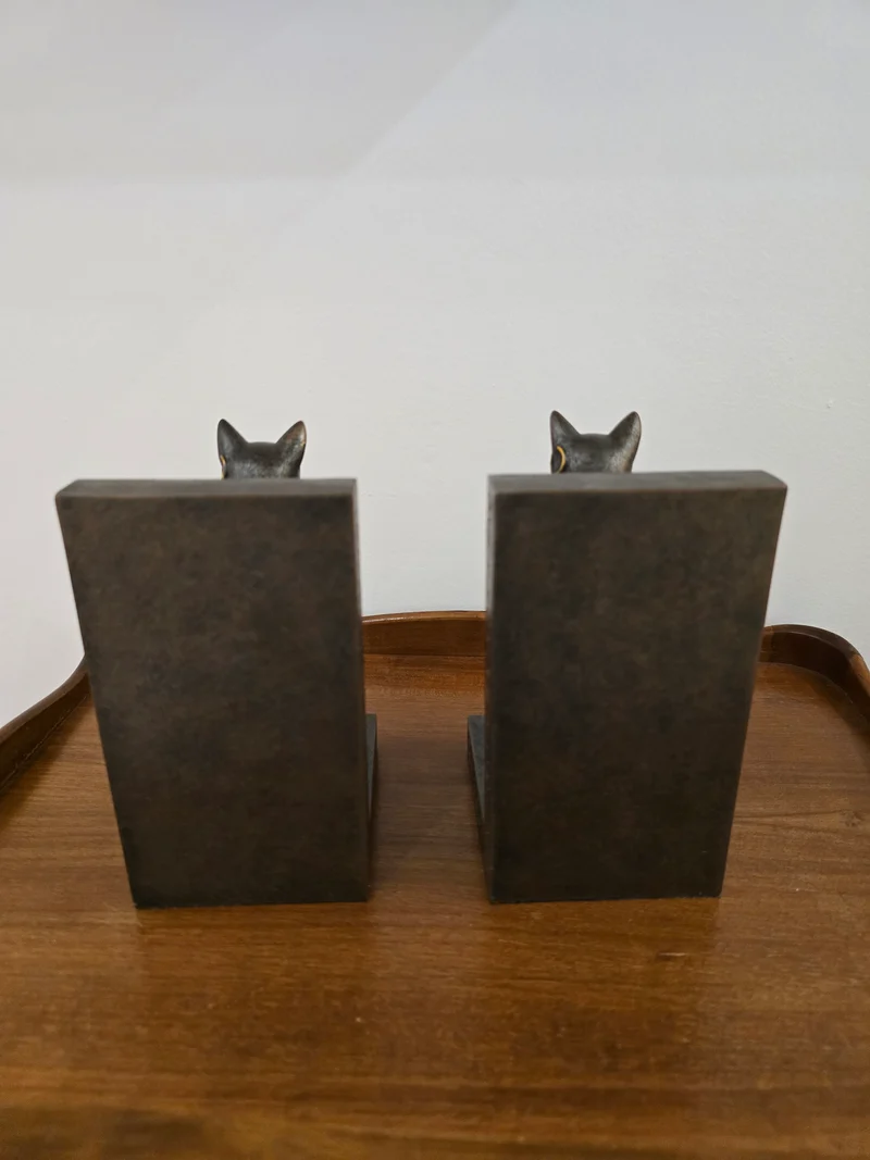 Serre livre chat égyptien