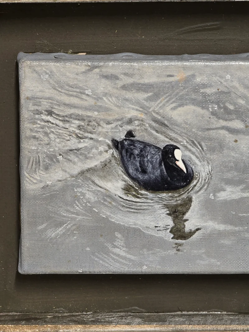 Tableau Poule d’eau - GR