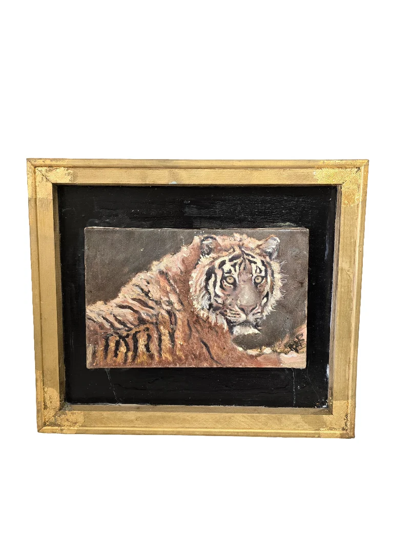 Tableau Tigre abstrait - GR