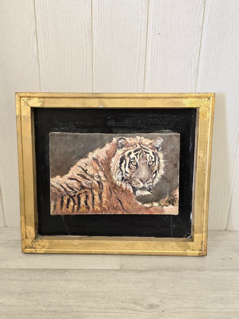 Tableau Tigre abstrait - GR