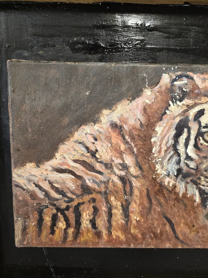Tableau Tigre abstrait - GR