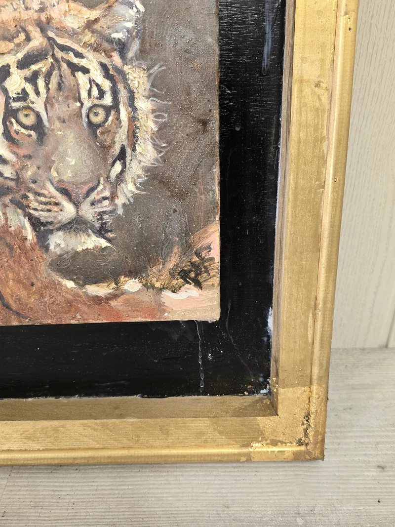 Tableau Tigre abstrait - GR