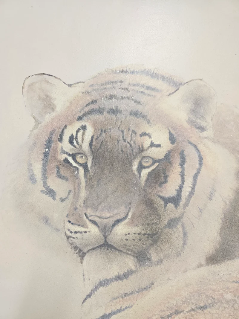 Tableau Tigre de Sibérie - GR