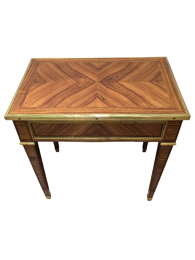 Table d’appoint marqueterie ancienne style directoire empire