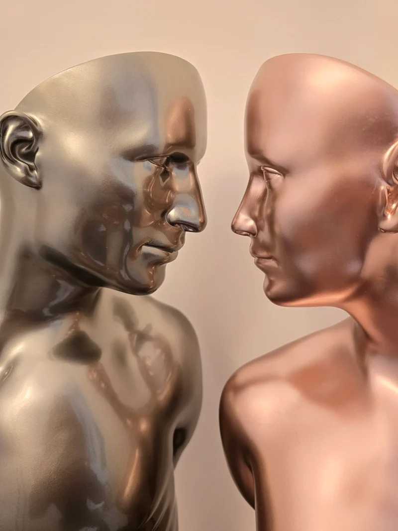 Grande sculpture "les Amants"