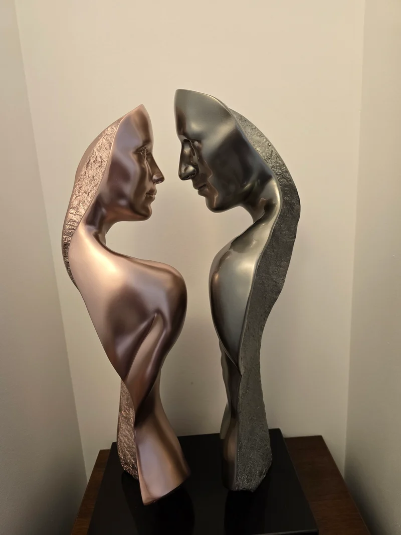 Grande sculpture "les Amants"