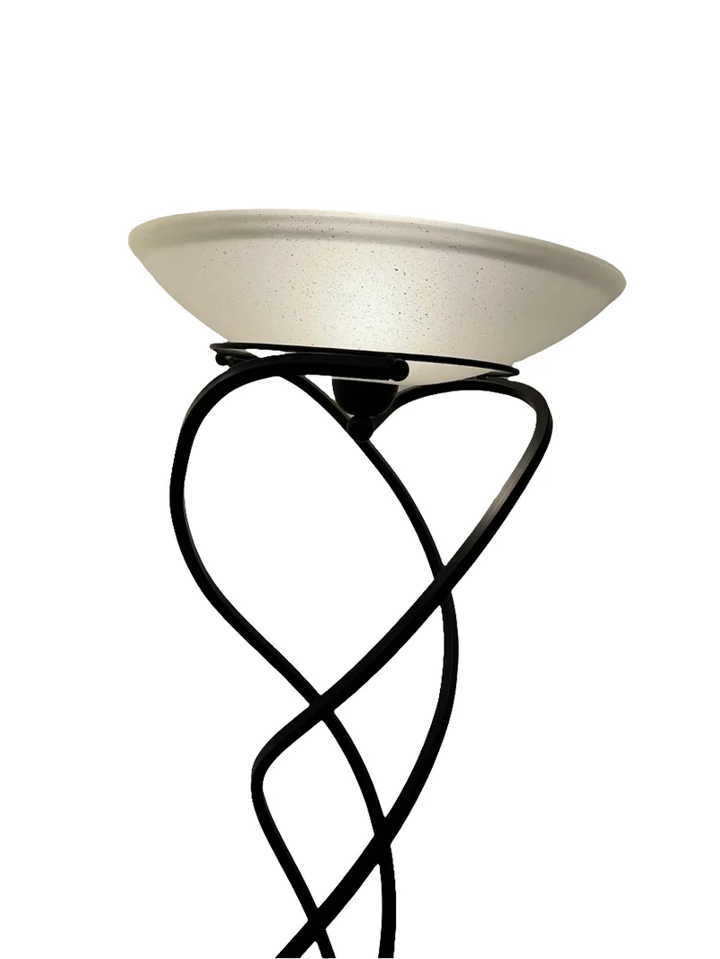 Lampe sur pied fer forgé