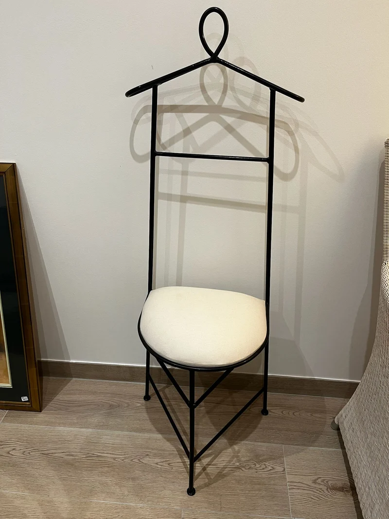 Vallet de chambre fer forgé