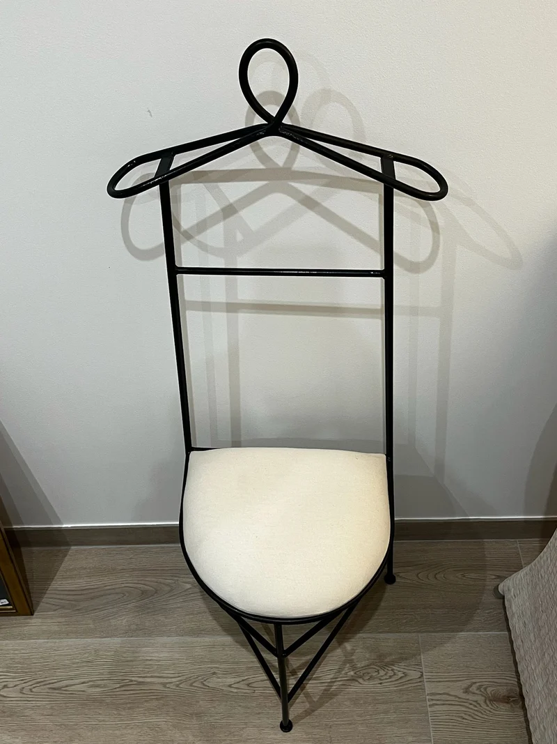 Vallet de chambre fer forgé