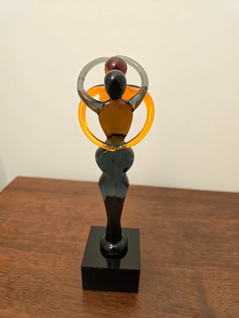Sculpture en verre