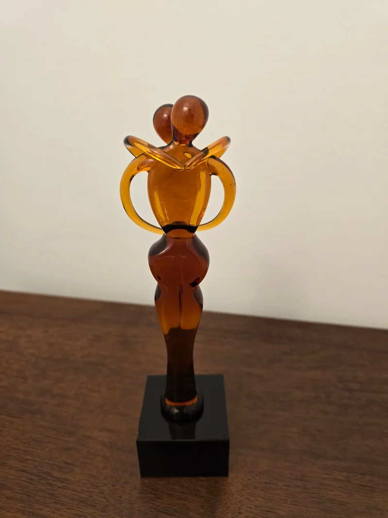 Sculpture en verre