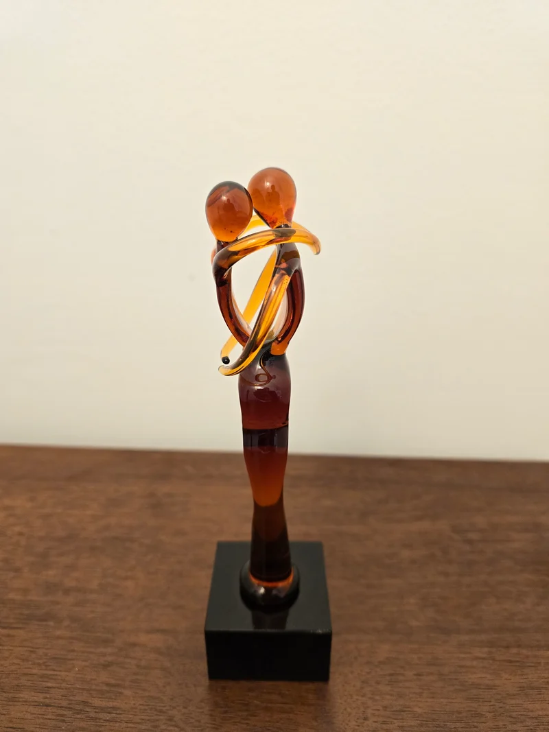 Sculpture en verre