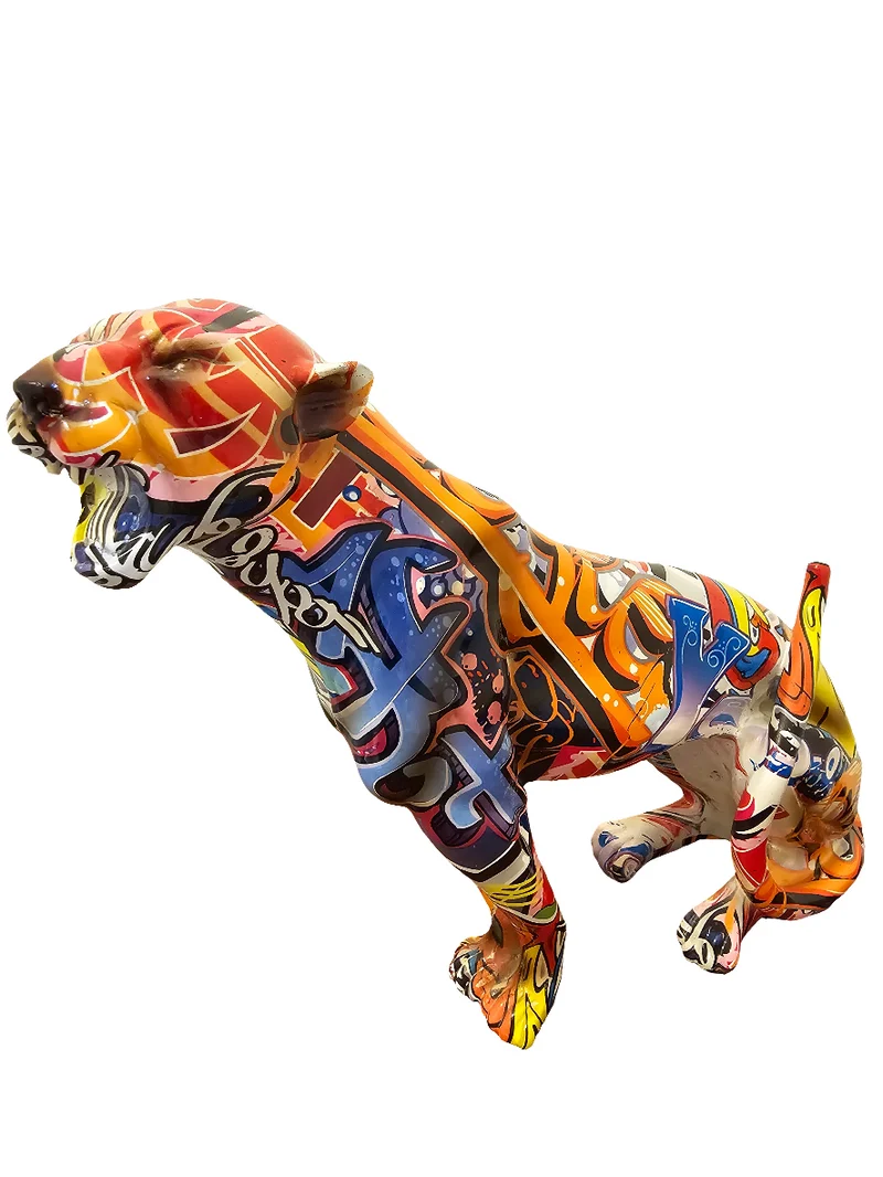 Guépard street art