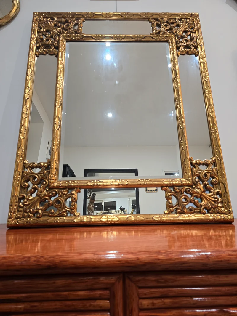 Grand Miroir doré