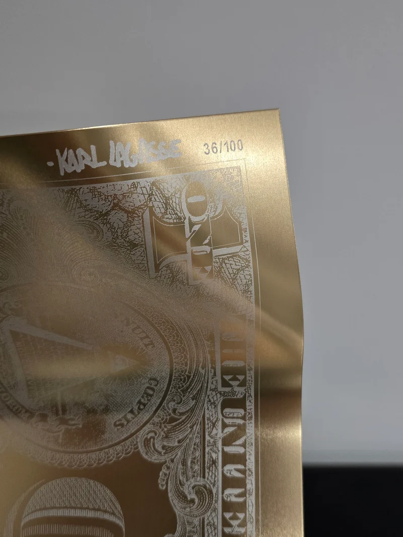One dollar or - Karl Lagasse 36/100