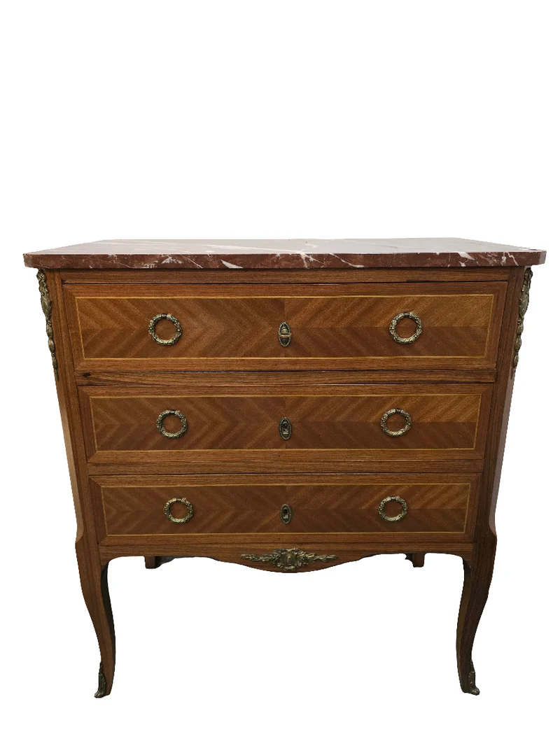 Commode marqueterie style transitoire