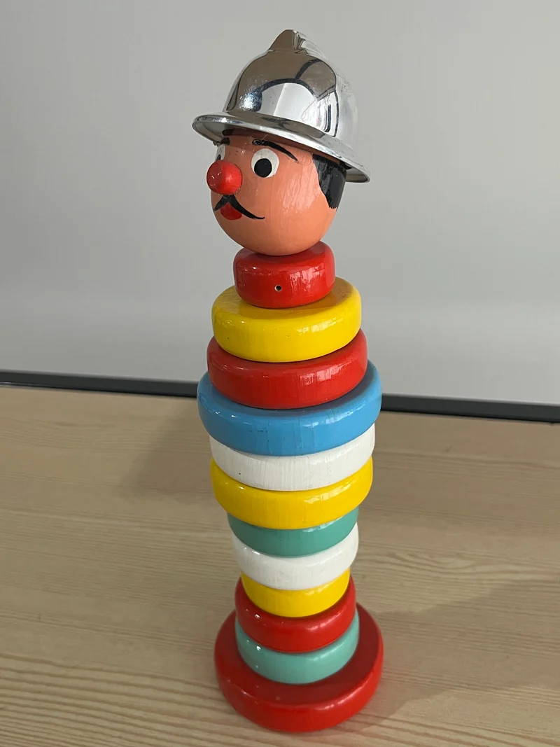 Jouet pompier empilable Educo Lux