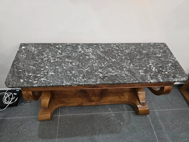 Console en marbre epoque restauration