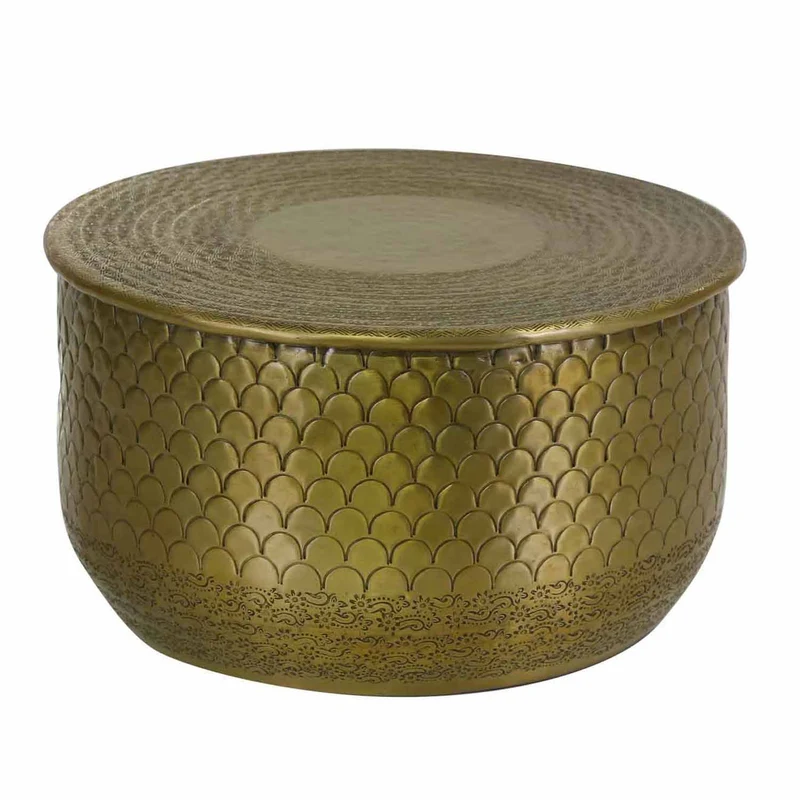 Table d'appoint orientale Alava Or