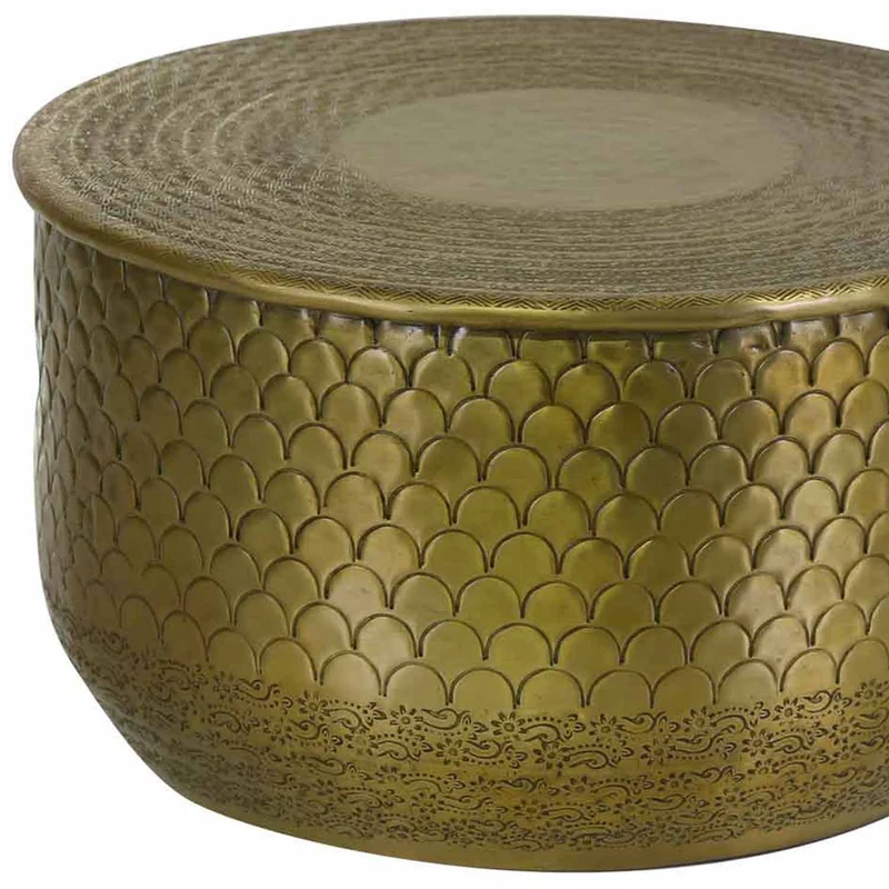 Table d'appoint orientale Alava Or