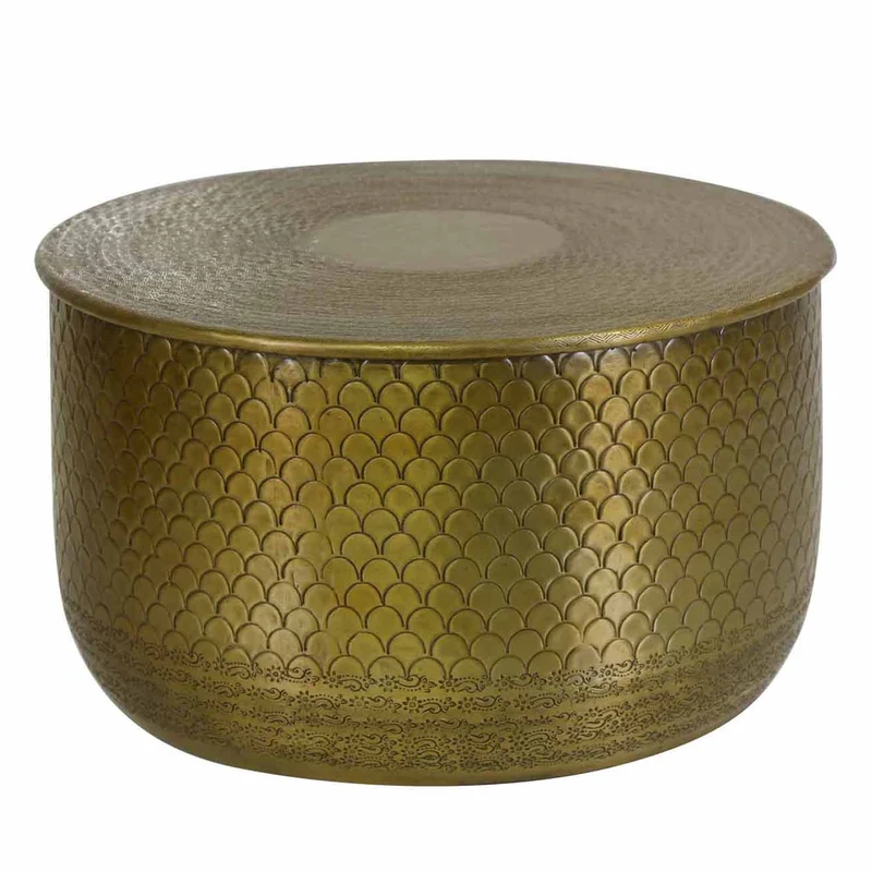 Table d'appoint orientale Alava Or