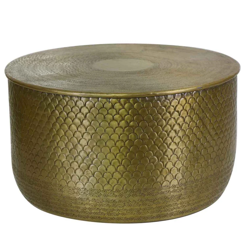 Table d'appoint orientale Alava Or