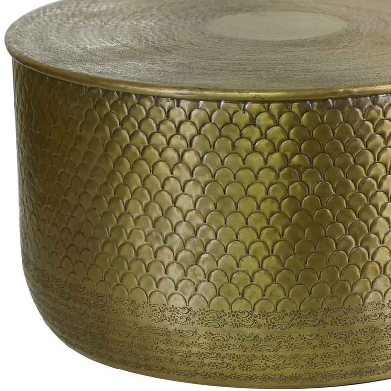 Table d'appoint orientale Alava Or