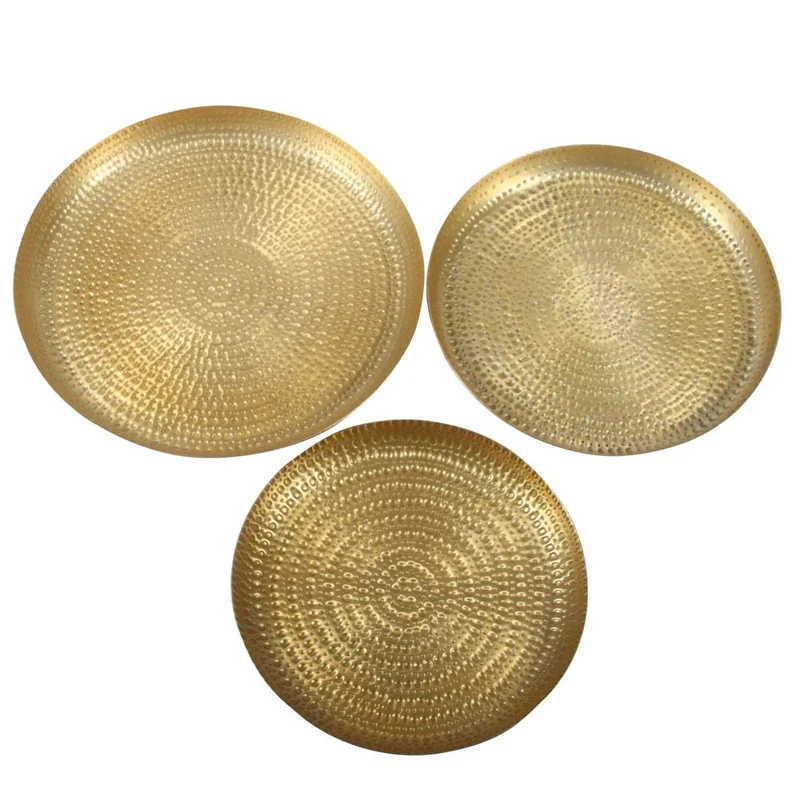 Plateau à thé Zana Gold