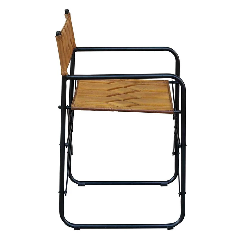 Fauteuil de réalisateur en cuir Riccardo