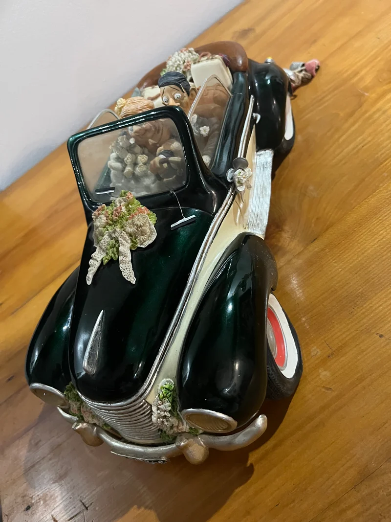 Voiture de mariée signé G Forchino
