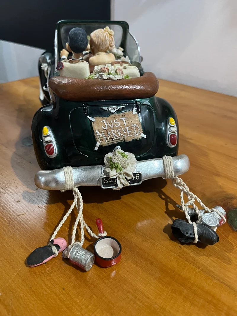 Voiture de mariée signé G Forchino