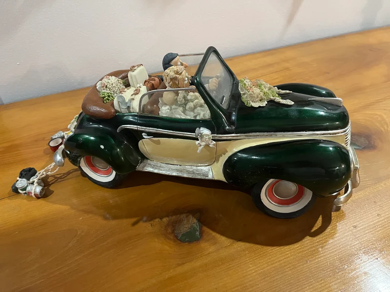 Voiture de mariée signé G Forchino