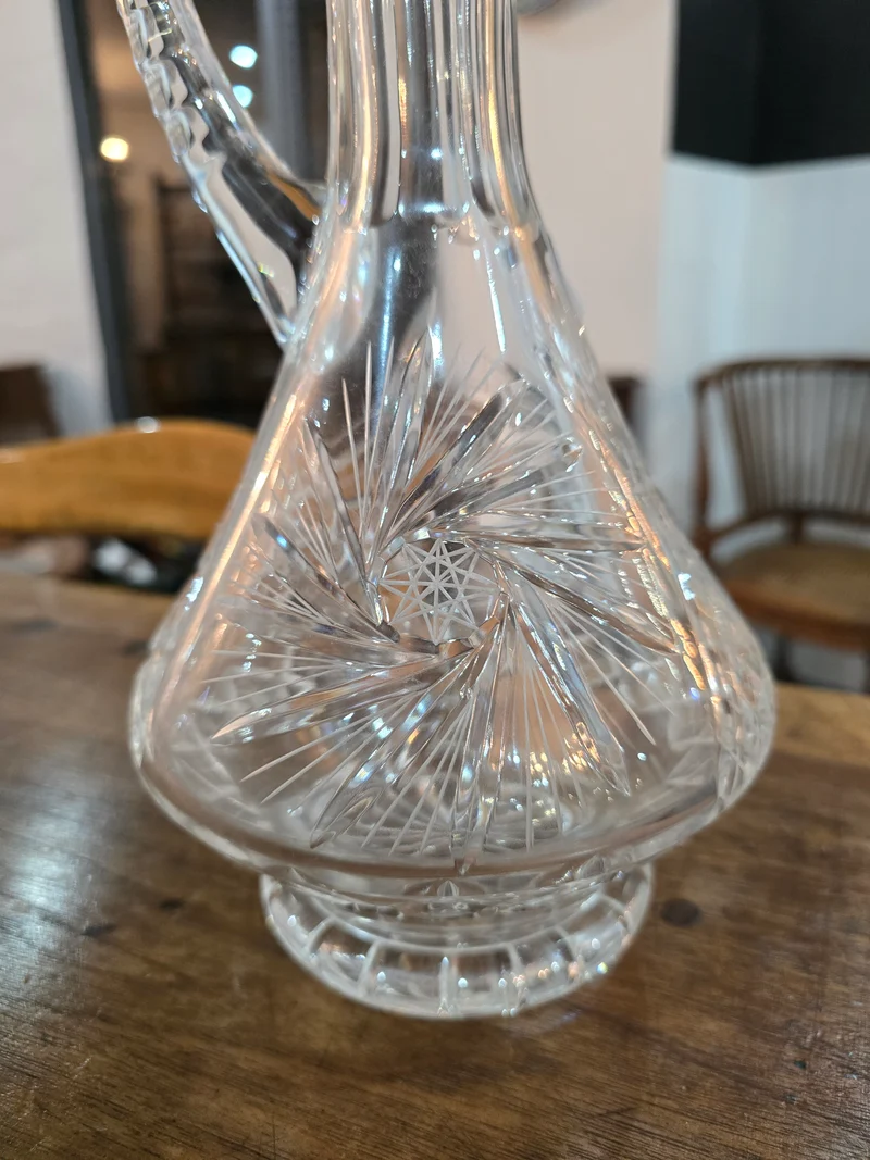 Carafe en cristal