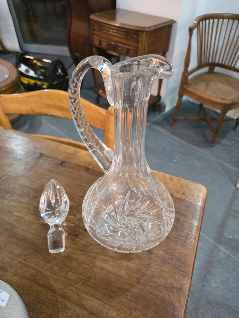 Carafe en cristal