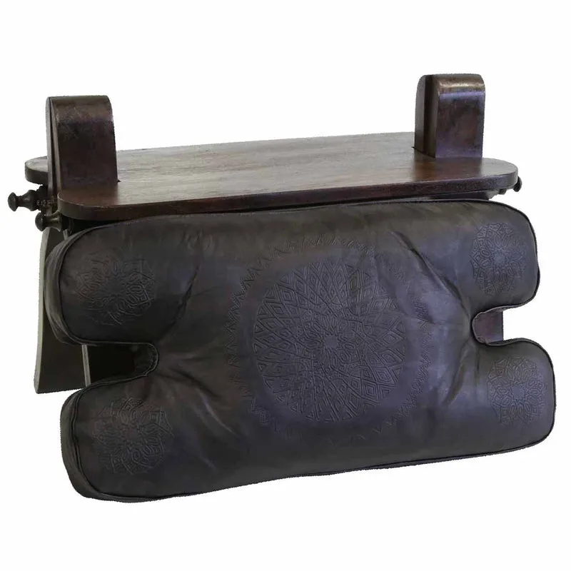 Pouf oriental Sadia en forme de chameau