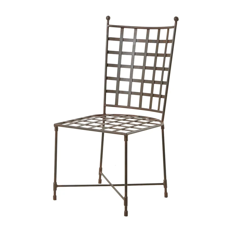 Chaise marocaine en fer Salmane