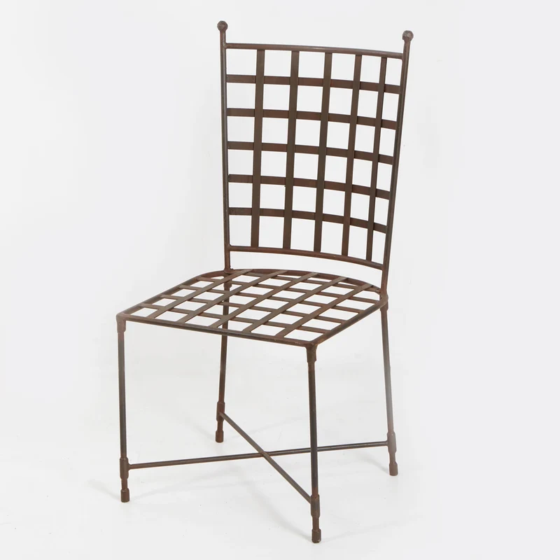 Chaise marocaine en fer Salmane