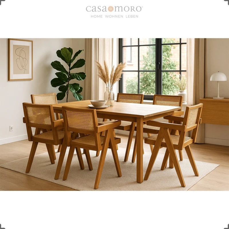 Fauteuil au tissage viennois