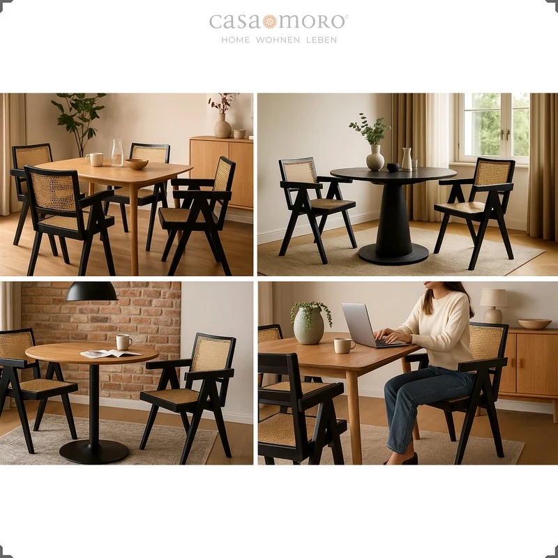 Fauteuil au tissage viennois