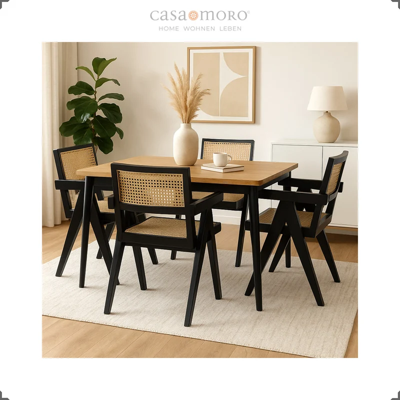 Fauteuil au tissage viennois