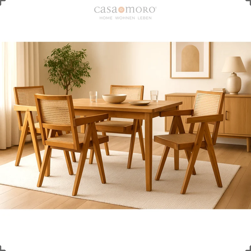 Fauteuil au tissage viennois