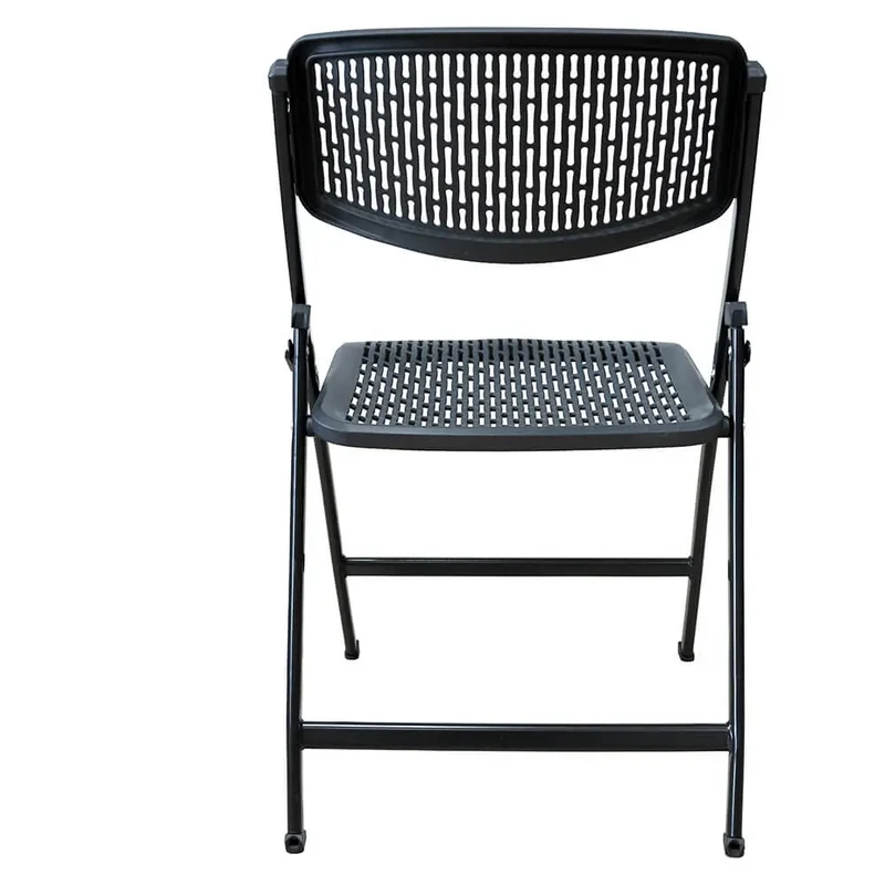 Chaise pliante Net noire M2