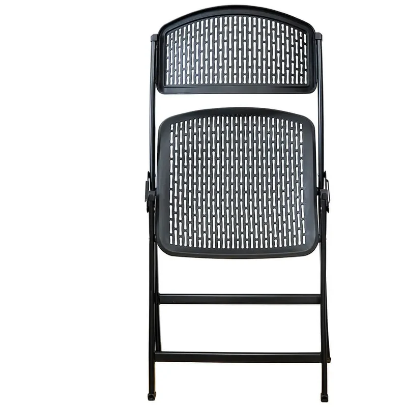 Chaise pliante Net noire M2
