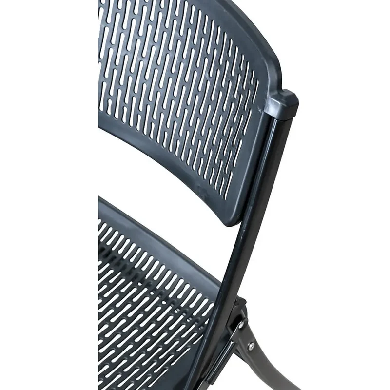 Chaise pliante Net noire M2