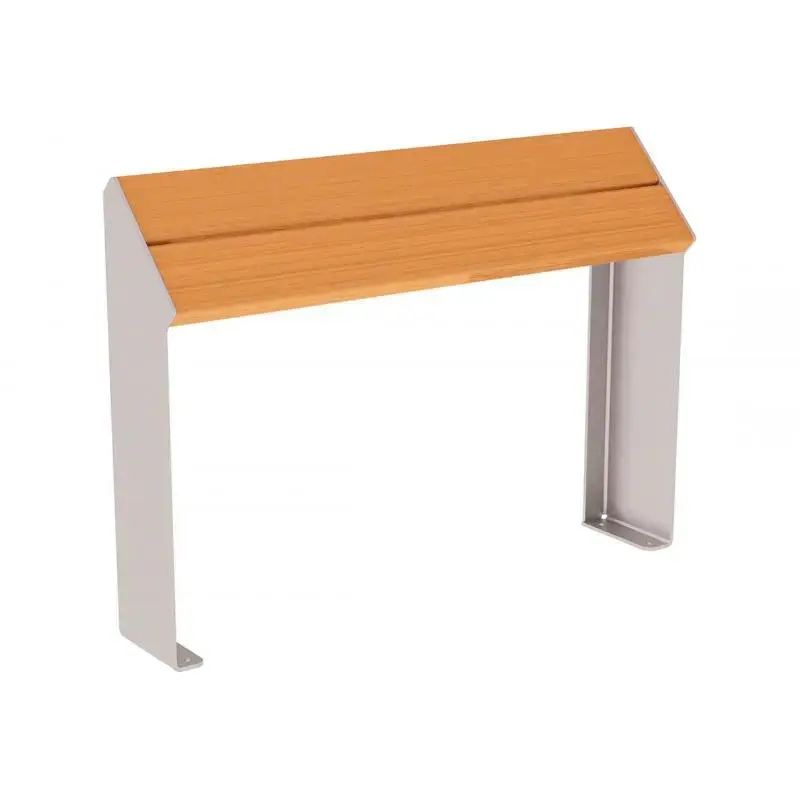 Assis-debout KUB acier et bois