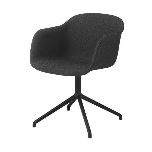 Fauteuil Muuto - Fiber Swivel Upholstered