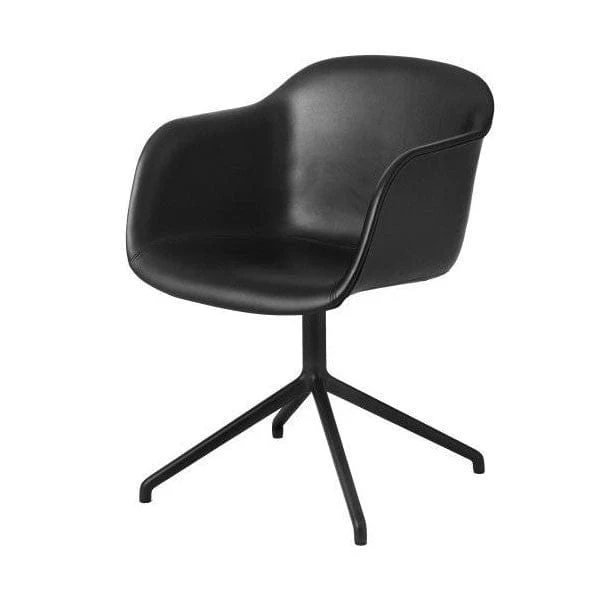 Fauteuil Muuto - Fiber Swivel Upholstered