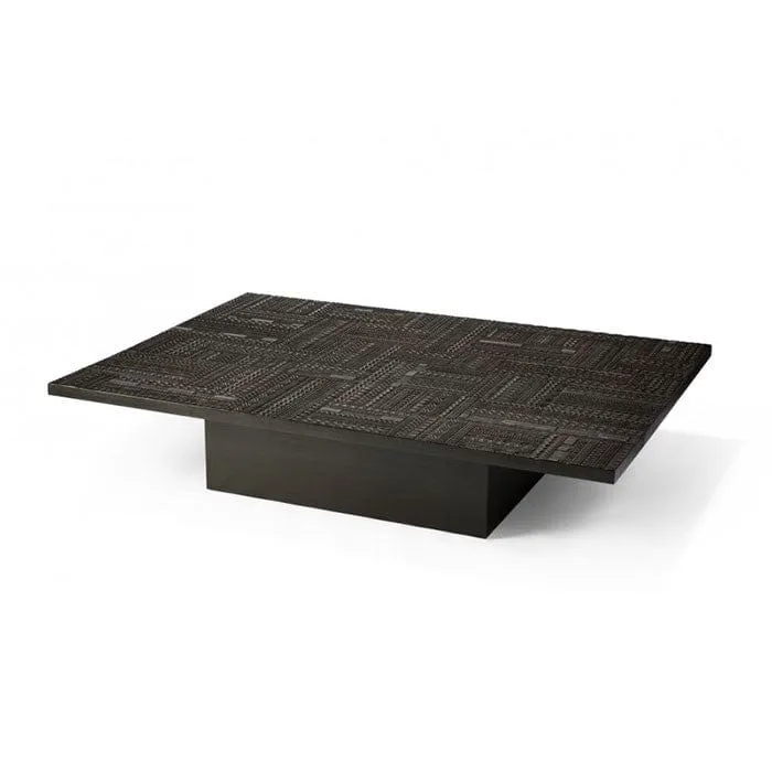 Table basse Ethnicraft - Teak Tabwa Blok